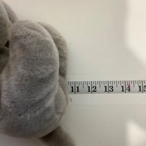 Vtg Ty Beanie Boos Whopper The Elephant Gray Plush Toy 10.5" Stuffed Animal - Picture 7 of 7